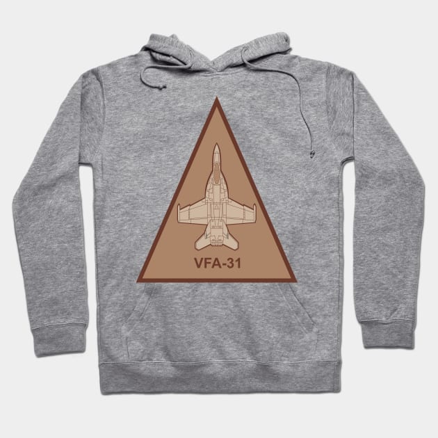 VFA-31 Tomcatters - F/A-18 Hoodie by MBK